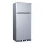 250L Upright 3 Way Absorption Fridge Double Doors With Magnetic Seal And Security Latch